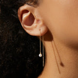 Abrielle Freshwater Pearl Threader Earrings