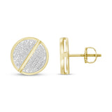 Pre-Owned Kay 1/6ct tw Diamond Stud Earrings in 10k Solid Gold