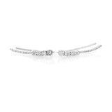 Pre-Owned Kay 1/4ct tw Diamond Climber Earrings in Sterling Silver