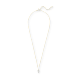 18k Gold Plated CZ Cross Pendant Necklace