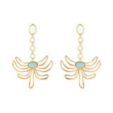 Maribel Earrings in Blue Multi