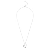 Pre-Owned Kay 1/6ct tw Diamond Heart Pendant in 10k White Gold
