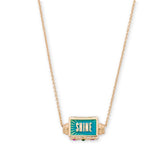 Rise and Shine Spinner Pendant Necklace