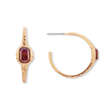 Ivy Hoops in Gold
