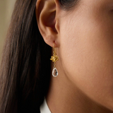 Spiritual Journey Lotus Earrings