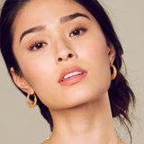 Mandala Hoop Earrings