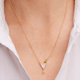 Shaken Or Stirred Mini Pendant Necklace