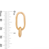 Rocksbox Exclusive Pacha Asymmetric Drop Earrings