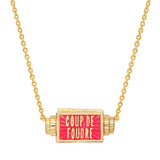 Love at First Sight Spinner Pendant Necklace