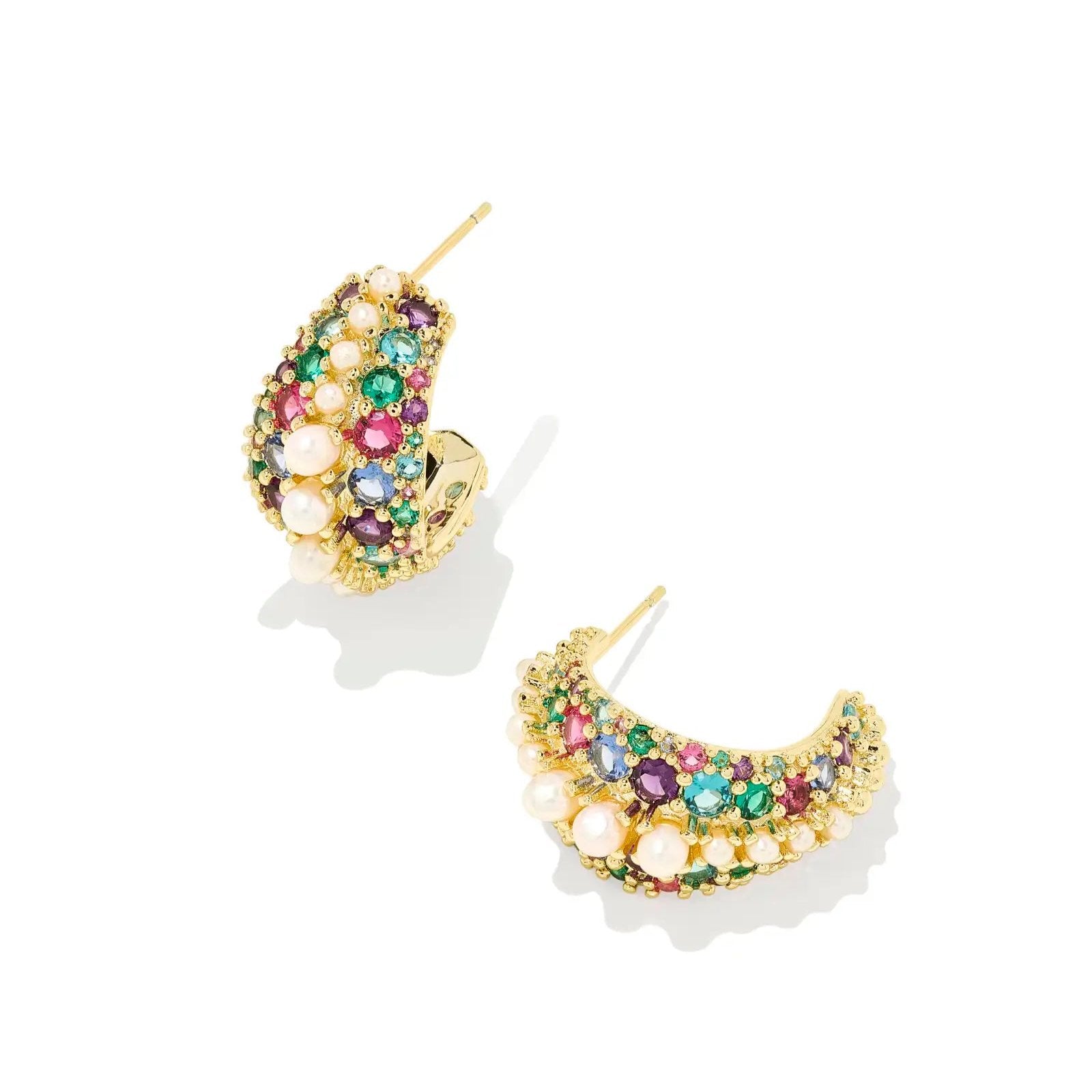 Krista Hoop Earrings in Multi Mix – Rocksbox