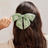 Libby Faux Pearl Embellished Bow