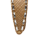 Brigitte Raffia Crystal Trim Headband