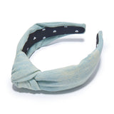Denim Knotted Headband
