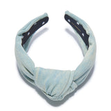 Denim Knotted Headband