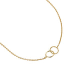 Sam Interlocking Circles Necklace