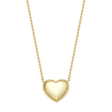 Puffy Heart Pendant Necklace