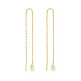Abrielle Freshwater Pearl Threader Earrings