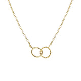 Sam Interlocking Circles Necklace