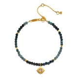 Shaded Sapphire Sarburst Bracelet