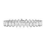 Hello Gorgeous Tennis Bracelet in Silver Plating