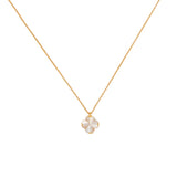 Spade Flower Mini Pendant in Mother Of Pearl