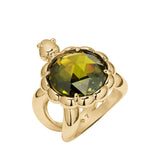 Secret Garden Turtle Ring