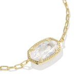 Elaina Luxe Chain Bracelet in White CZ