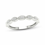 Pre-Owned Kay 1/15ct tw Lab Grown Diamond Ring in 10k White Gold