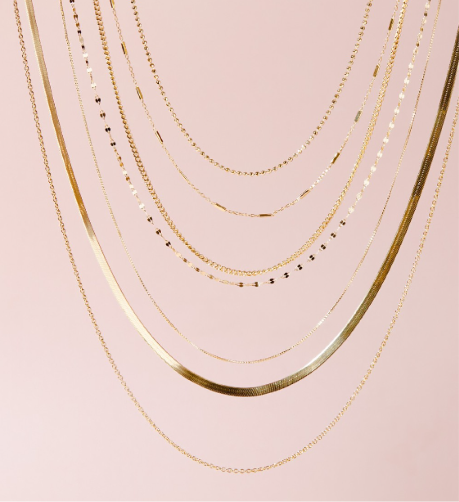 ana luisa◆トリプルビーズネックレス*ANA GOLD TRIPLE BEAD Ana Luisa – Rocksbox