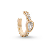 Kelly Bezel Ear Cuff