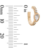 Kelly Bezel Ear Cuff