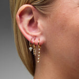 Leaf Huggie Charm Set