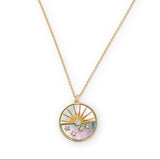 Stella Sun Pendant Necklace