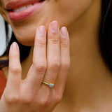 Millie Pave Heart Ring