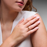 Marnie Ring Stack with Green Amethyst