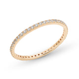 The Everyday 0.375ct tw Lab-Grown Diamond Eternity Ring in 18k Gold Vermeil