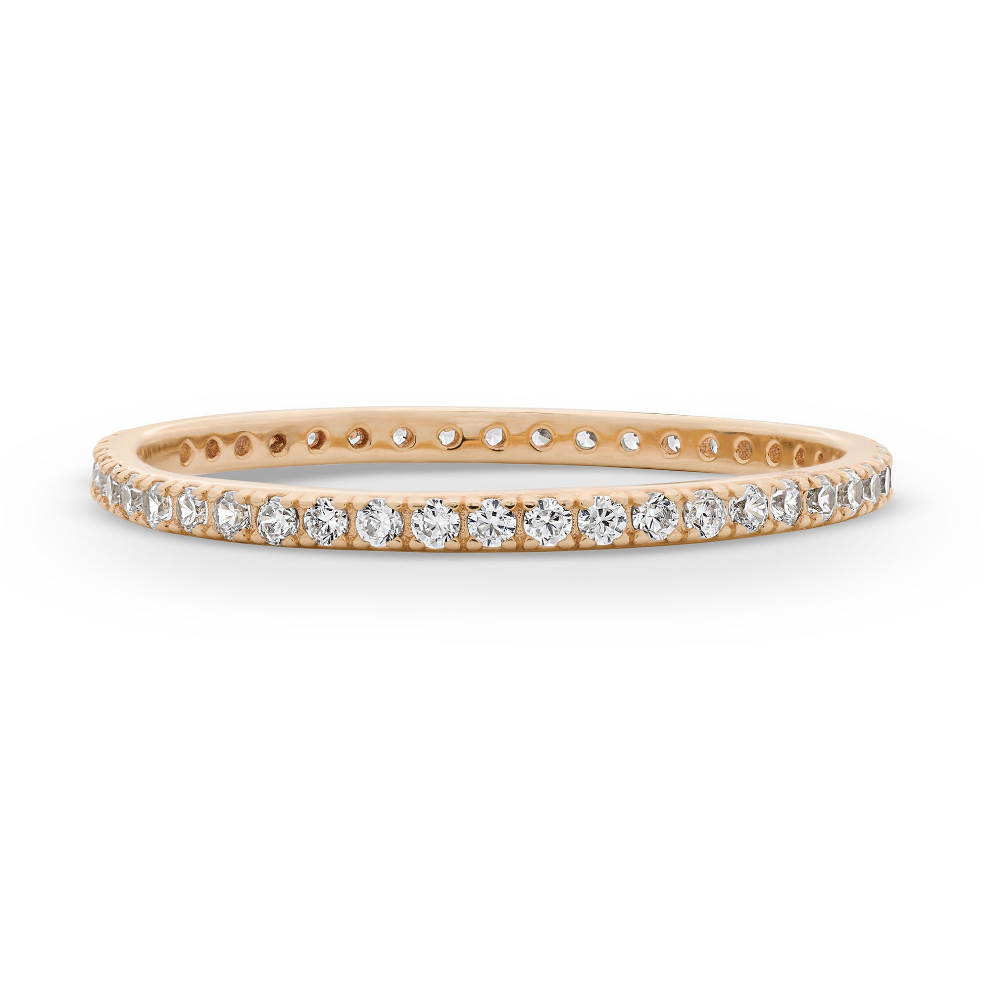 Vertical Wavy Ring In 18K Gold