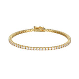 The Everyday 2.6ct tw Lab-Grown Diamond Tennis Bracelet in 18k Gold Vermeil