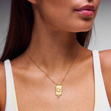 The Moon Tarot Necklace