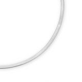 Medium Snake Chain in Rhodium Plating over Sterling Silver