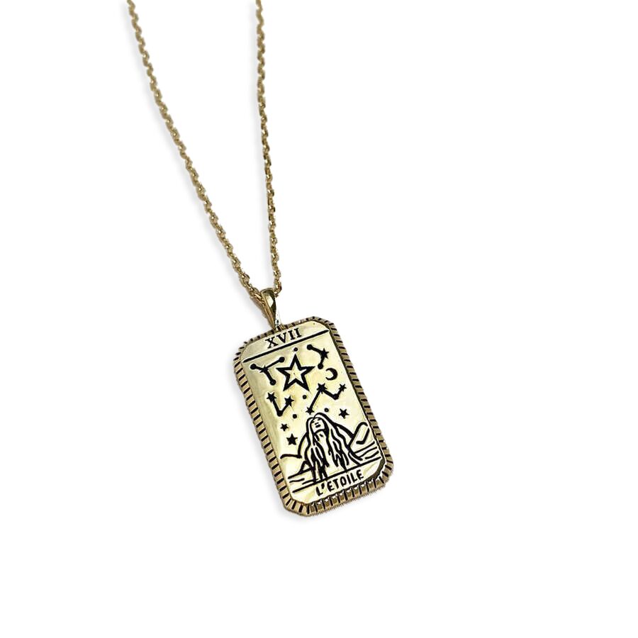 L'Etoile Gold Tarot Necklace – Rocksbox - Main Image