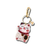 Lucky Cat Bag Charm & Keychain